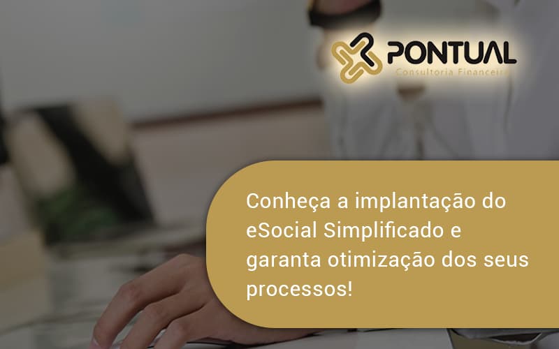 Conheça A Implantação Do Esocial Simplificado E Garanta Otimização Dos Seus Processos Pontual - Pontual Consultoria Financeira