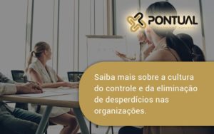 Saiba Mais Sobre A Cultura Do Controle E Da Eliminação De Desperdícios Nas Organizações. Pontual - Pontual Consultoria Financeira